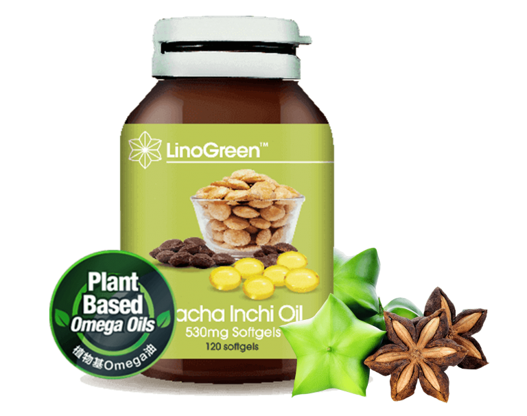 Sacha Inchi 530mg Softgels Linogreen